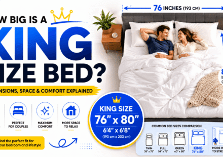 HOW BIG IS A KING SIZE BED