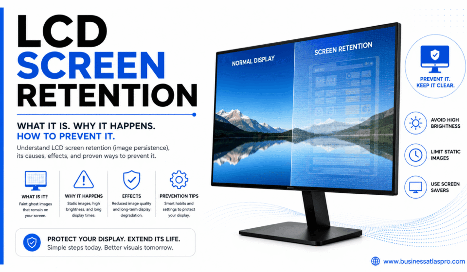 LCD SCREEN RETENTION