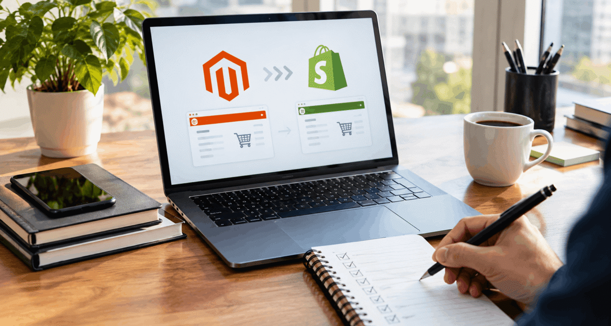 magento to shopify migration checklist